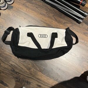 Audi E-Tron duffel/gym Bag. AUTHENTIC FROM AUDI SITE!